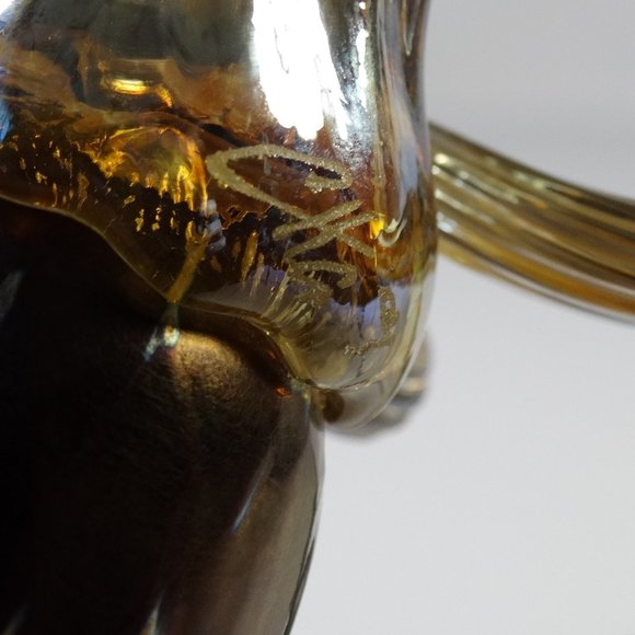 Glass blown handmade eggplant - Small Gourds - Pumpkin Patch Handmade Glass bulb - Picture 15 of 16